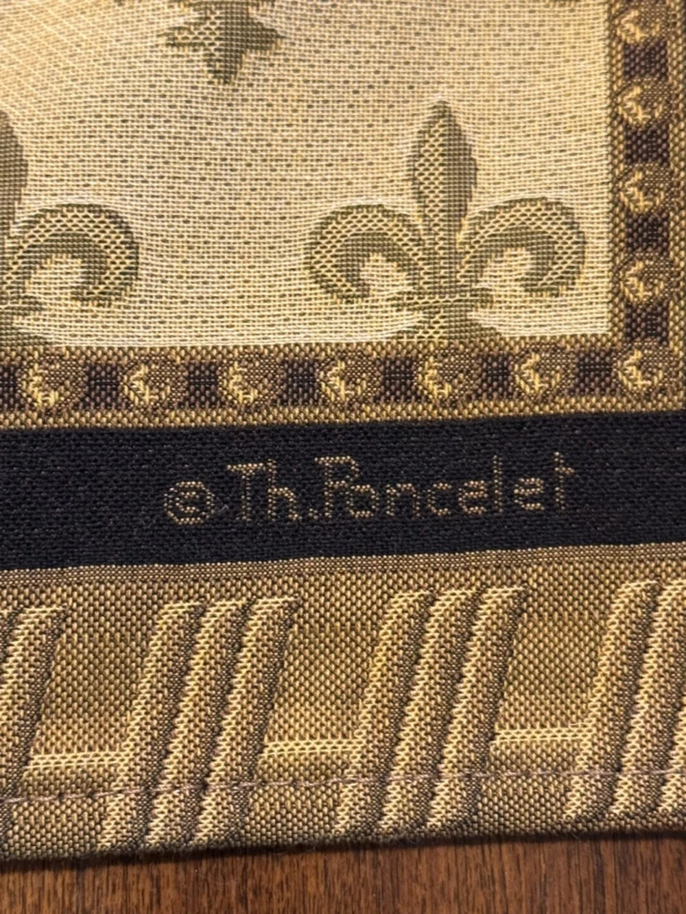 Thierry Poncelet Aristocratic Dogs Woven Tapestry Throw Belgian Jacquard